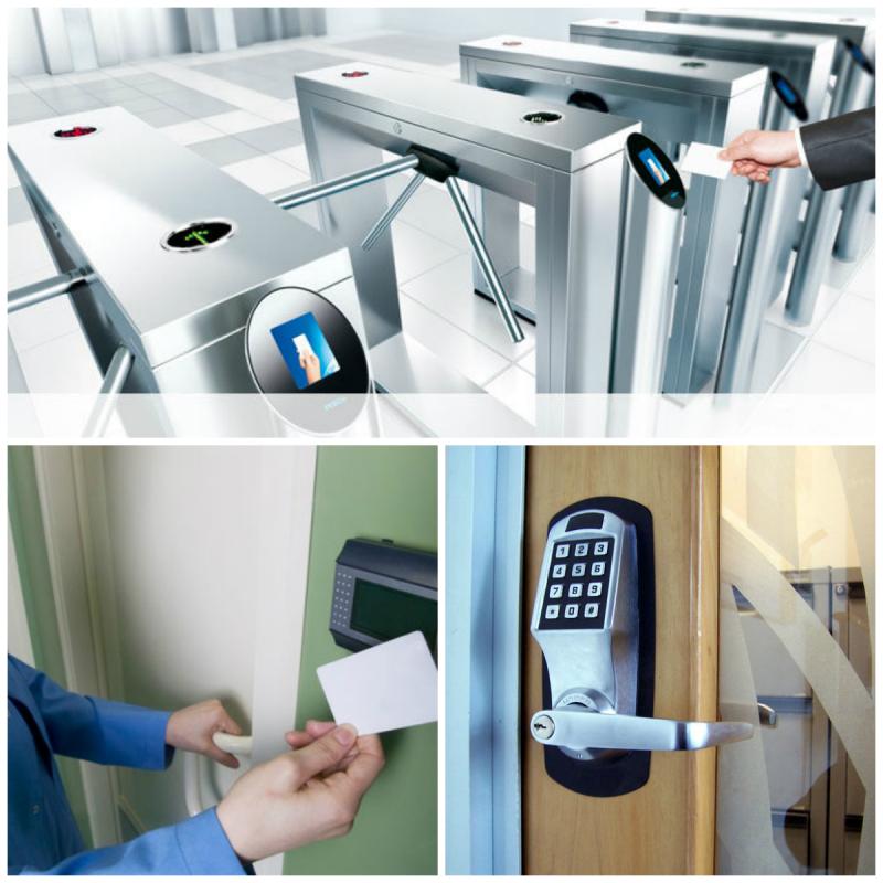 Монтаж систем контроля доступа