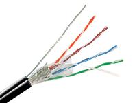 Кабель FTP-5e 4x2x0.51 Cu (outdoor) С ТРОСОМ 305м