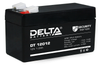DT 12012 DELTA Аккумулятор 12 В, 1,2 Ач