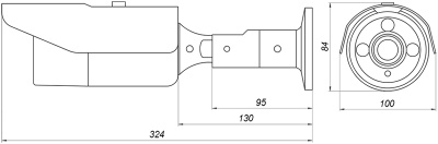 B2710RVZ Beward - Уличная IP-Видеокамера