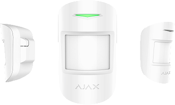 Ajax MotionProtect Беспроводной датчик движения с иммунитетом к животным (Белый)