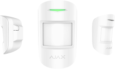 Ajax MotionProtect Беспроводной датчик движения с иммунитетом к животным (Белый)