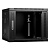 Cabeus SH-05F-9U60/35-BK Шкаф телекоммуникационный настенный 19" 9U 600x350x501mm (ШхГхВ) дверь стекло, цвет черный (RAL 9004)