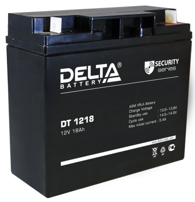 DT 1218 DELTA Аккумулятор 12 В, 18 Ач