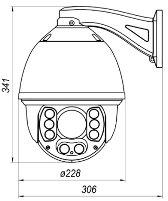 B96-30H Beward Поворотная (PTZ) IP-Видеокамера