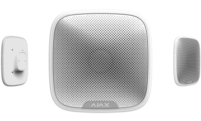 Ajax StreetSiren Беспроводная уличная сирена (Белый)