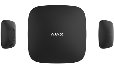Ajax Hub Интеллектуальная централь системы безопасности c GSM и Ethernet (Черный)