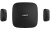 Ajax Hub Интеллектуальная централь системы безопасности c GSM и Ethernet (Черный)