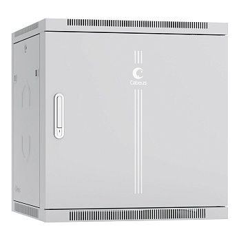 Cabeus SH-05F-12U60/45m Шкаф телекоммуникационный настенный 19" 12U 600x450x635mm (ШхГхВ) дверь металл