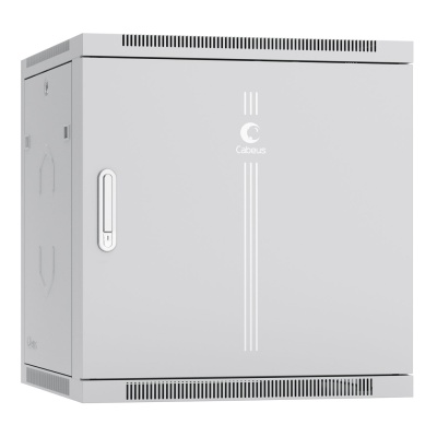 Cabeus SH-05F-12U60/45m Шкаф телекоммуникационный настенный 19" 12U 600x450x635mm (ШхГхВ) дверь металл