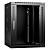 Cabeus SH-05F-15U60/35-BK Шкаф телекоммуникационный настенный 19" 15U 600x350x769mm (ШхГхВ) дверь стекло, цвет черный (RAL 9004)