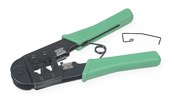 Cabeus HT-268 Инструмент обжимной для RJ-45 (8р8с), RJ-11/12 (6р6с, 6р4с, 6р2с)