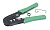 Cabeus HT-268 Инструмент обжимной для RJ-45 (8р8с), RJ-11/12 (6р6с, 6р4с, 6р2с)