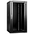 Cabeus SH-05F-22U60/60-BK Шкаф телекоммуникационный настенный 19" 22U 600x600x1082mm (ШхГхВ) дверь стекло, цвет черный (RAL 9004)