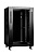 Cabeus SH-05C-18U60/60-BK Шкаф монтажный телекоммуникационный 19" напольный для распределительного и серверного оборудования 18U 600x600x988mm (ШхГхВ) передняя стеклянная и задняя сплошная металлическая двери, ручка с замком, цвет черный (RAL 9004)